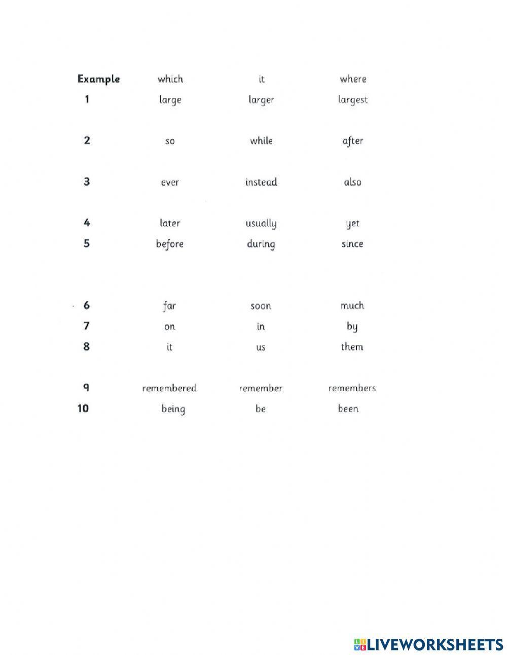 Flyers 4 Test 2 R&W Part 1-5
