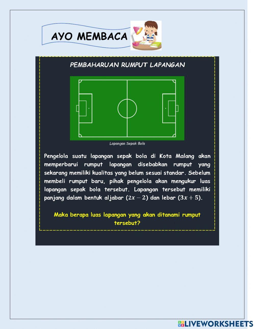 OperasI Bentuk Aljabar VII