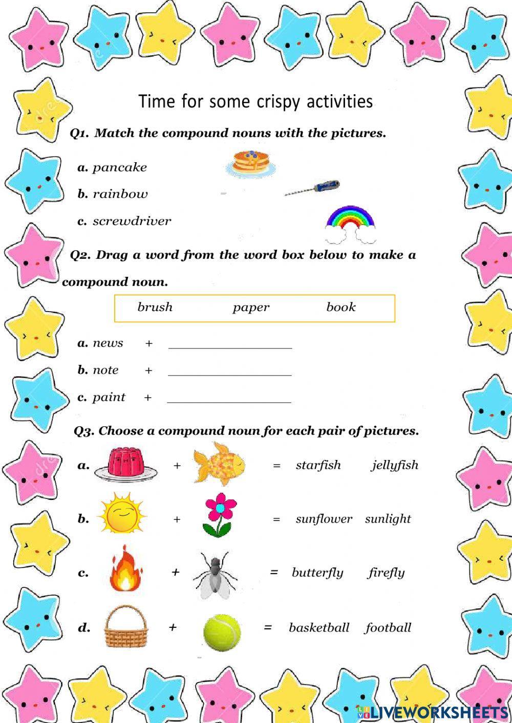 Compound Nouns Grade 1