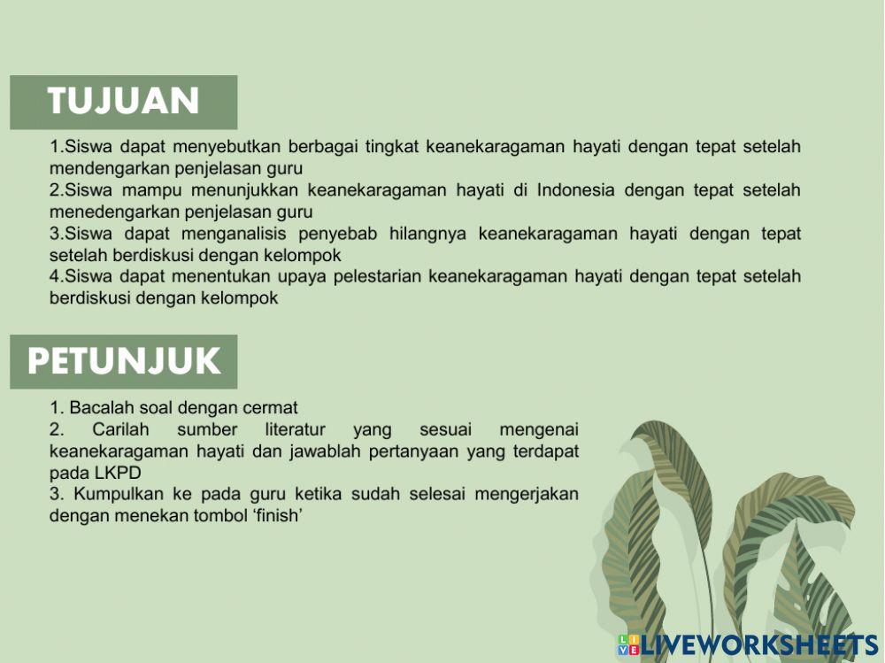 Keanekaragaman Hayati 2