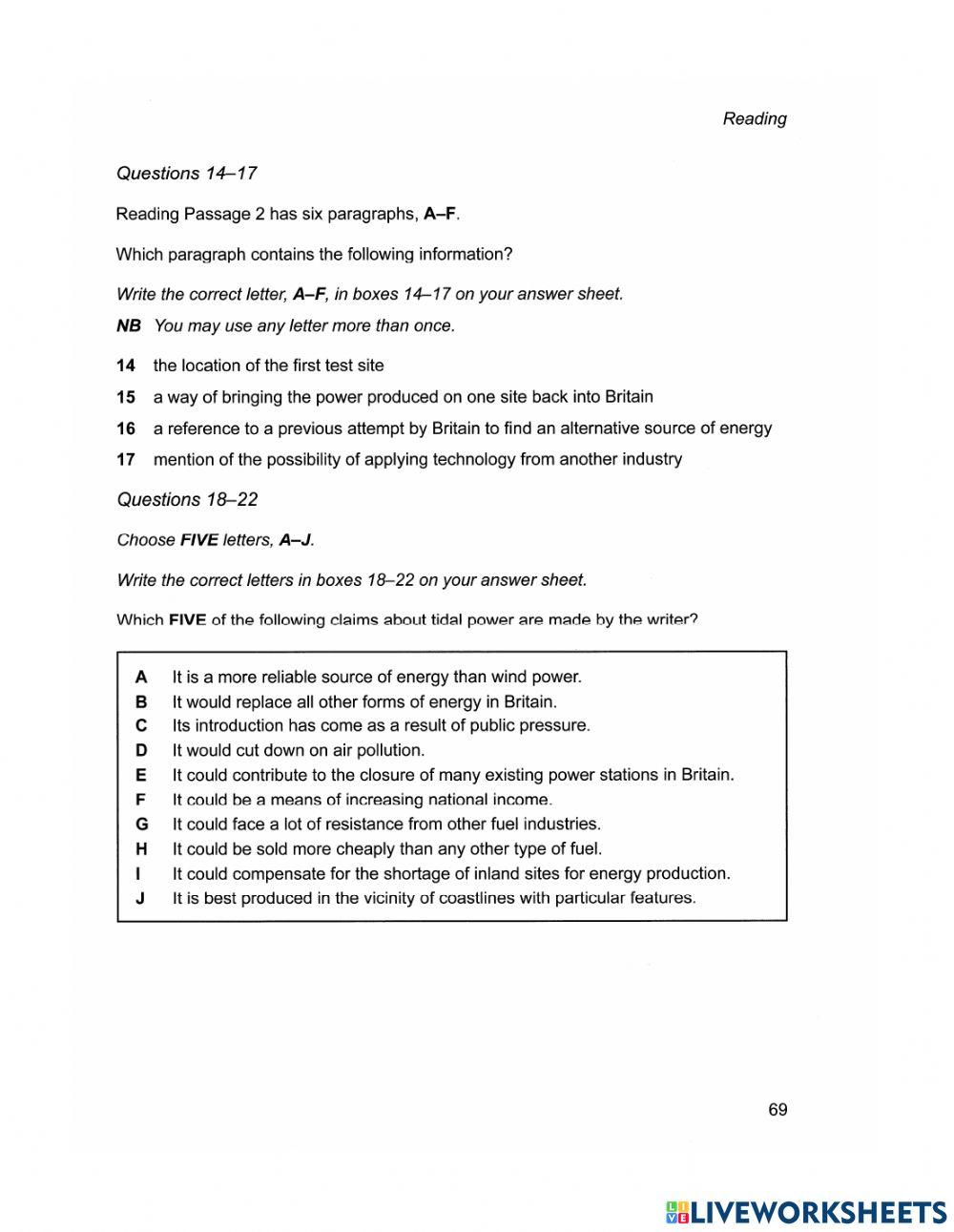 Cambridge Academic 9 - 3 - Part Two