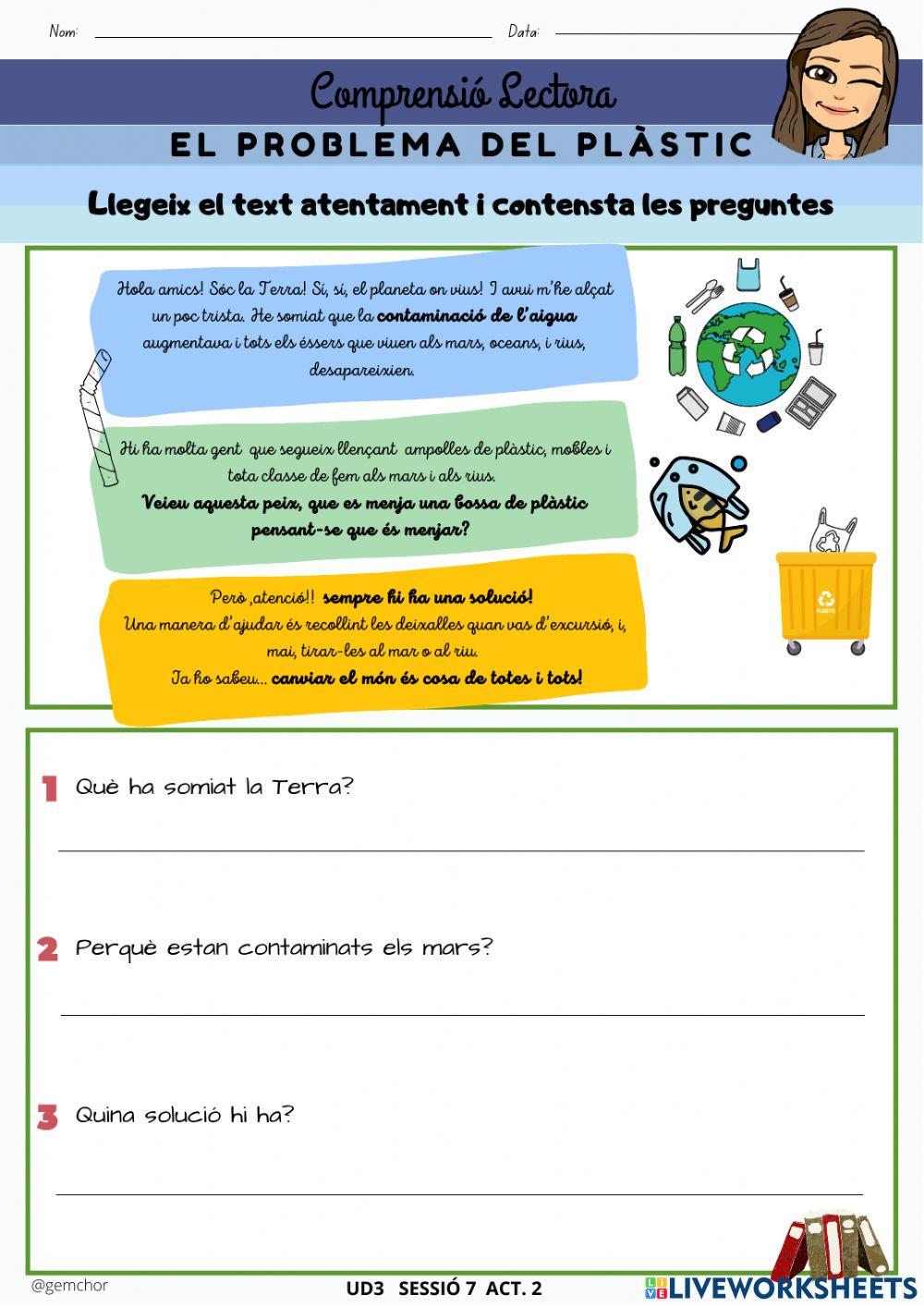 El problema del plàstic