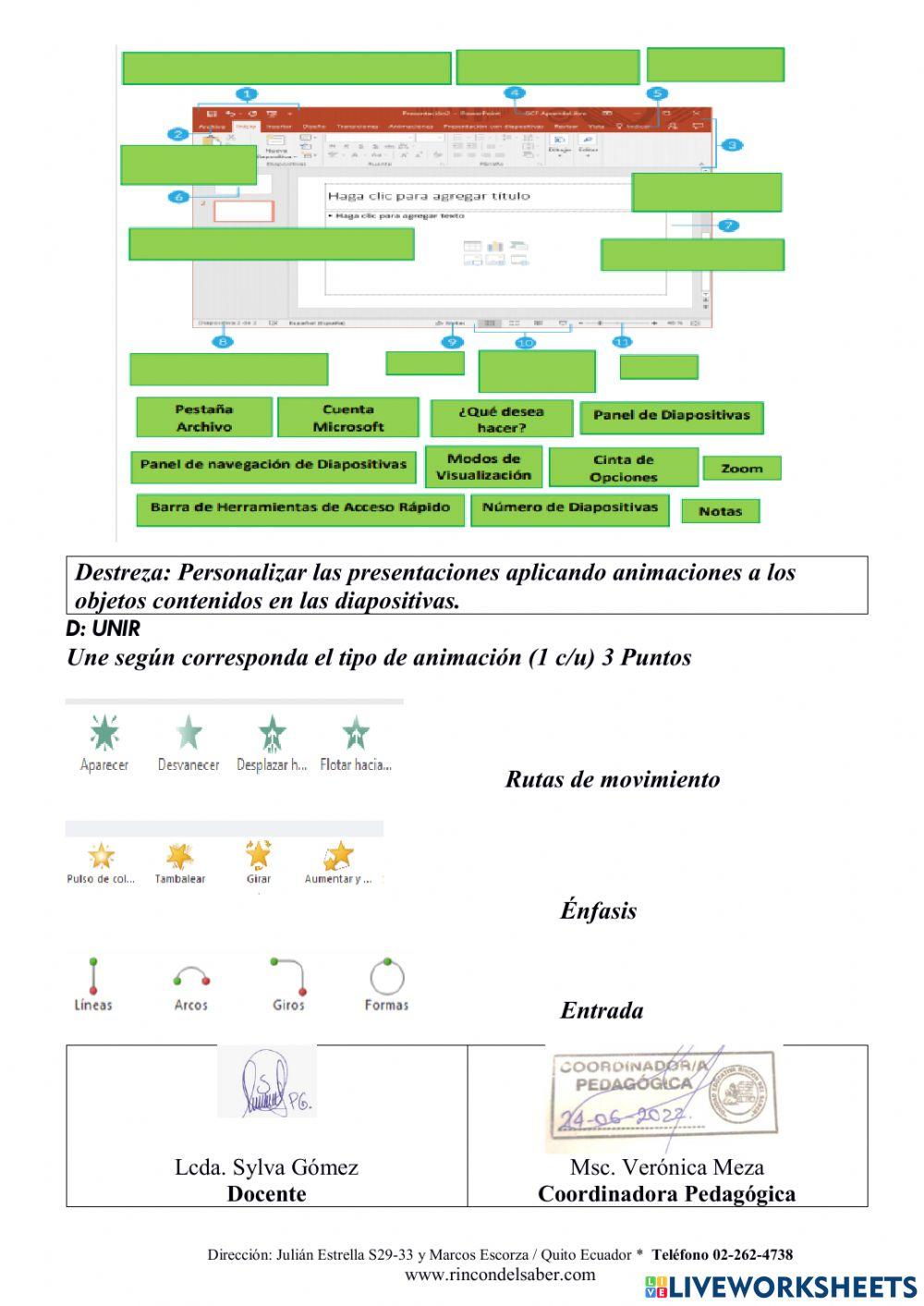 Evaluación Cuarto Parcial Tercero