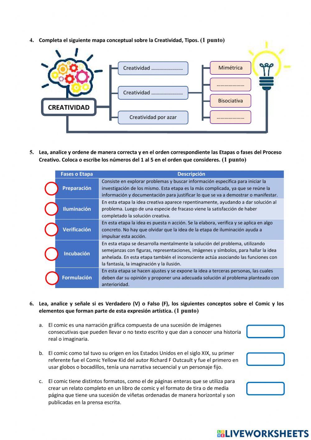 Evaluación Quimestral ECA 1ro BGU