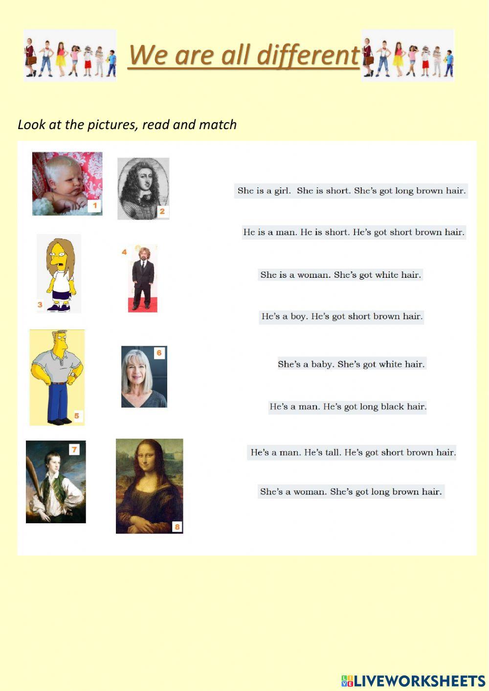 We are all different