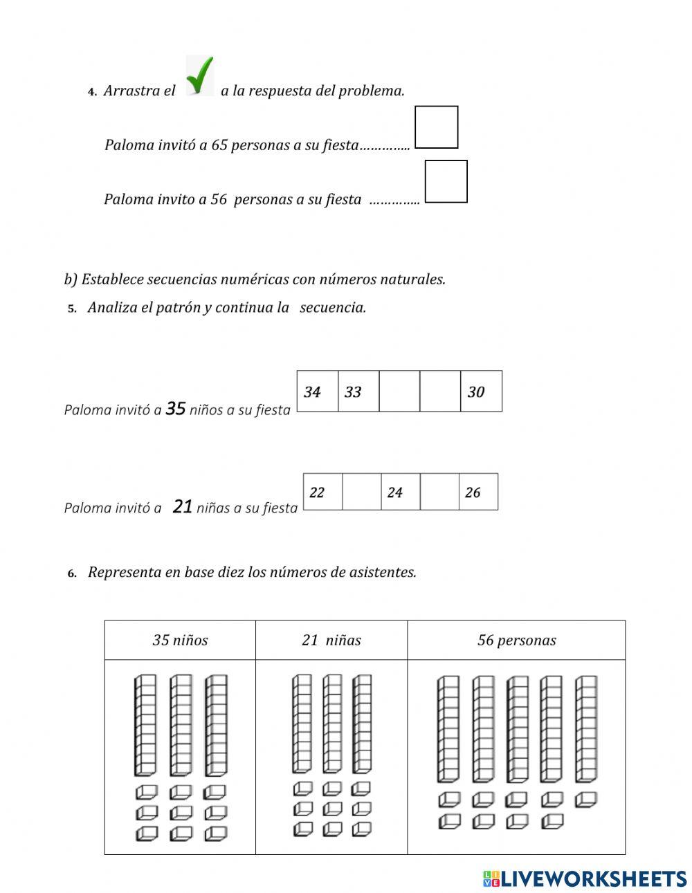 EXAMEN DE MATEMÁTICA