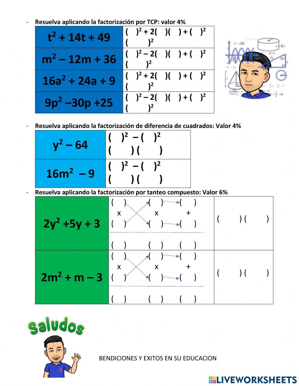 Examen  de Matemáticas II Parcial 2022