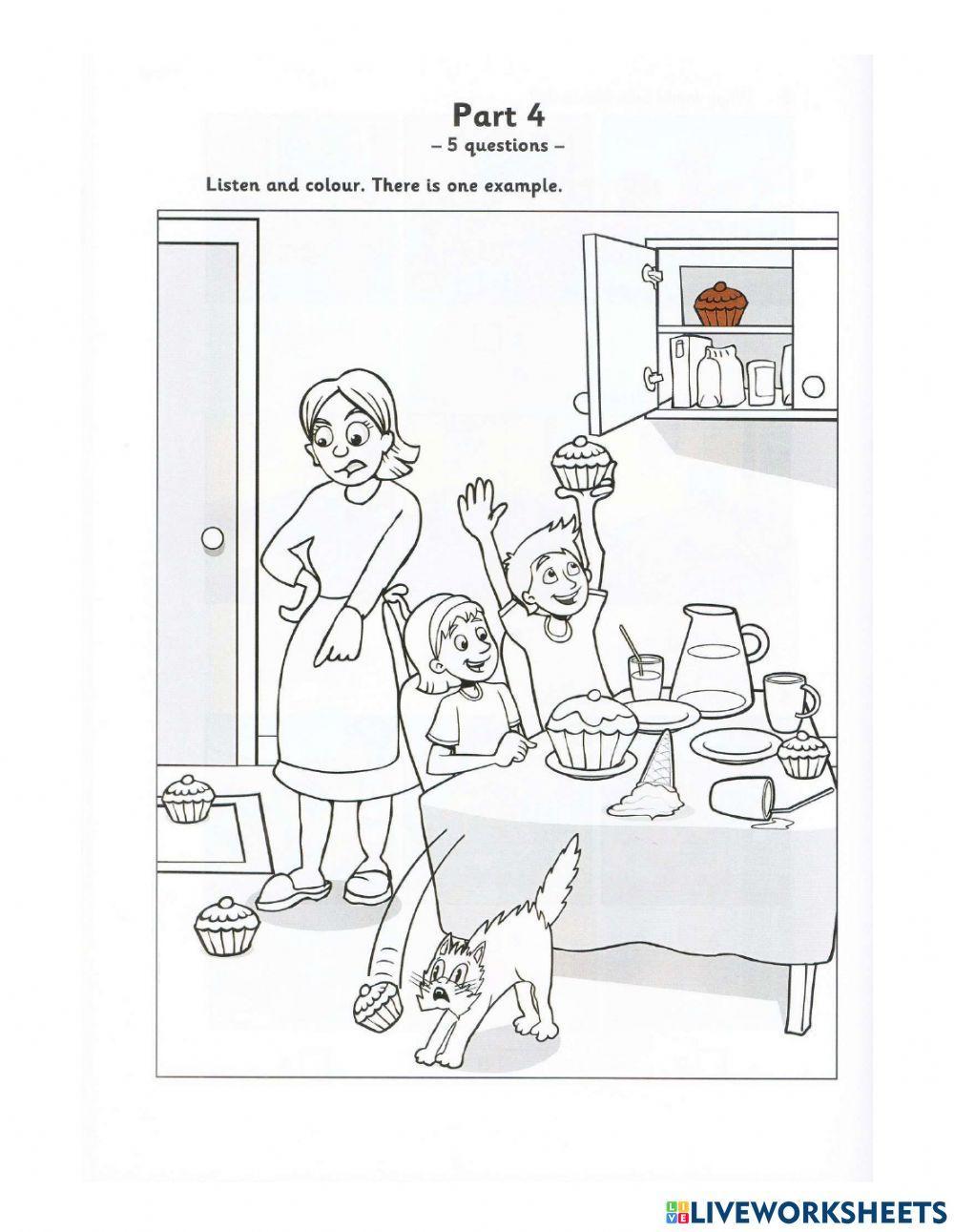 Starter 1 (2018) - Test 1 - Listening