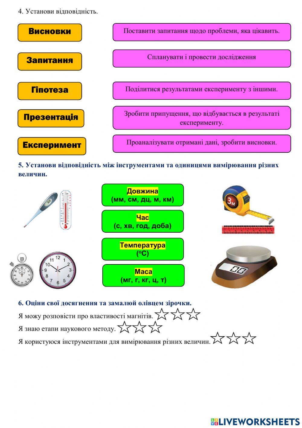 Тема 2 У світі науки