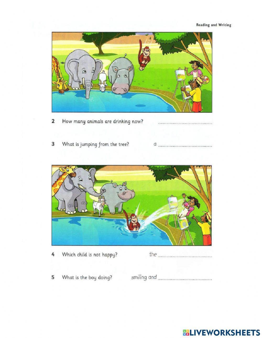 Starter 1 (2018) - Test 1 - Reading anh writing