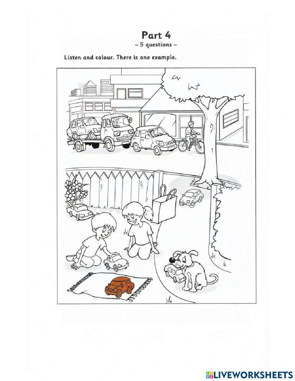 Starter 1 (2018) - Test 2 - Listening