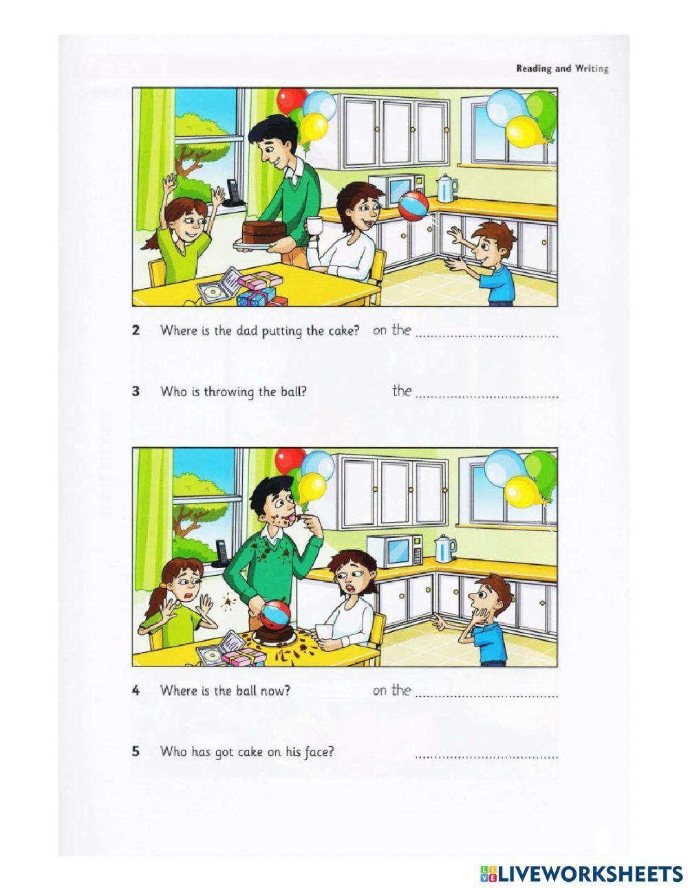 Starter 1 - Test 3 - Reading and writing