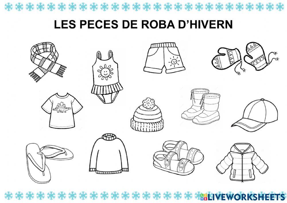 Les peces de roba de l'hivern