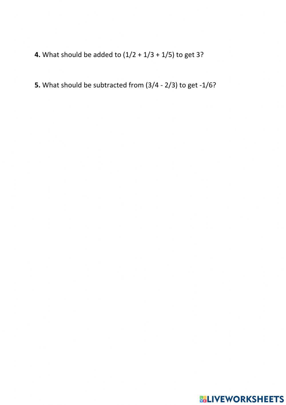 Concept-CW-G8-Addition and Subtraction of Rational Numbers