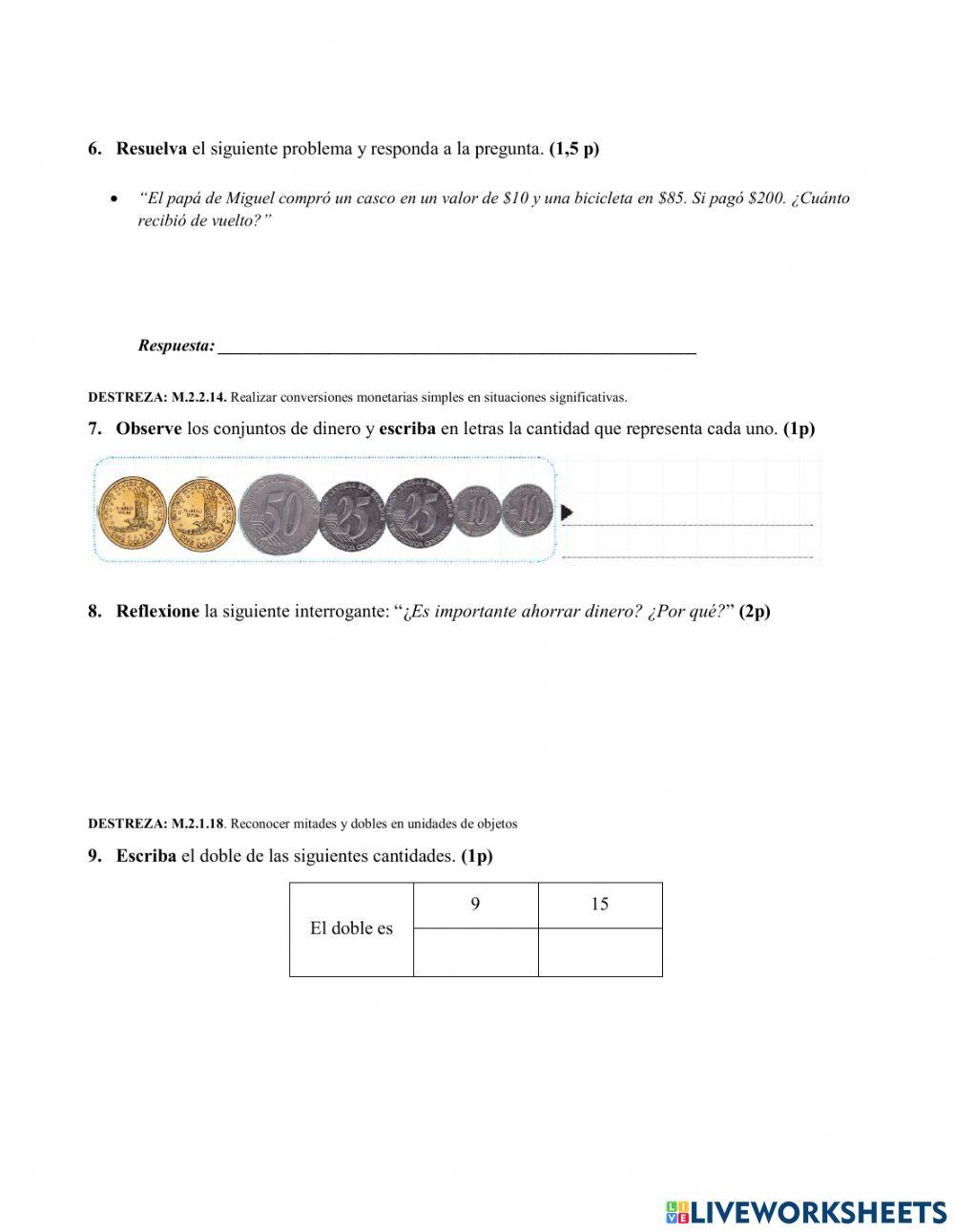AC  Evaluación segundo quimestre