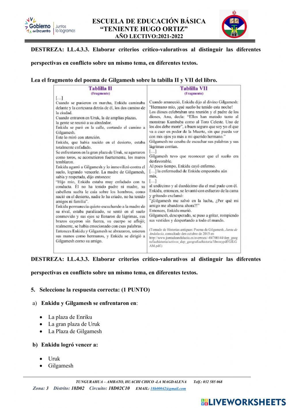 Evaluación quimestral-2q