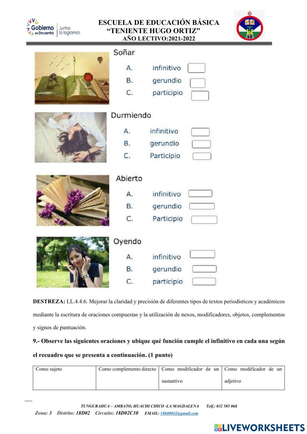 Evaluación quimestral-2q