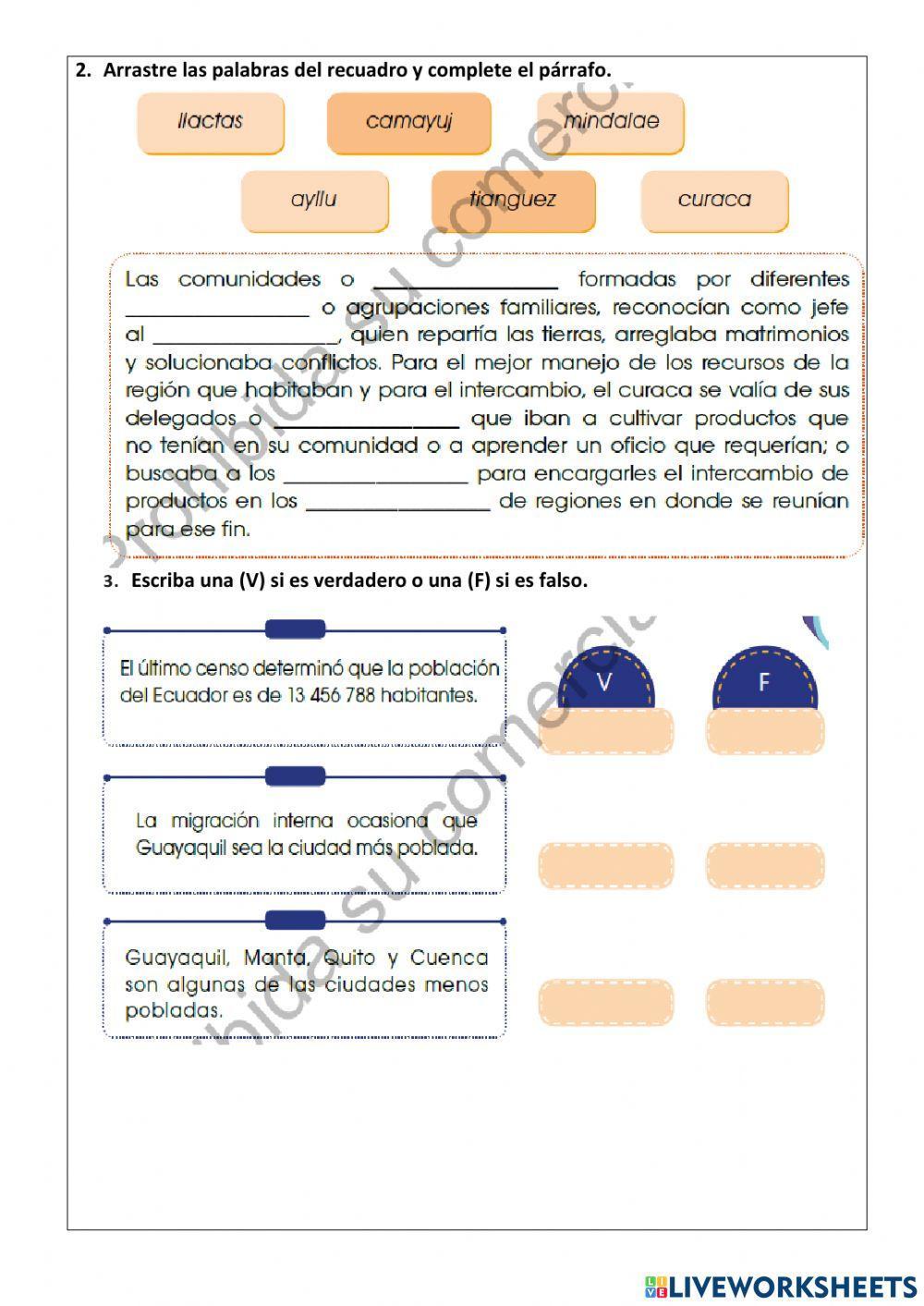 Examen  2do quimestre
