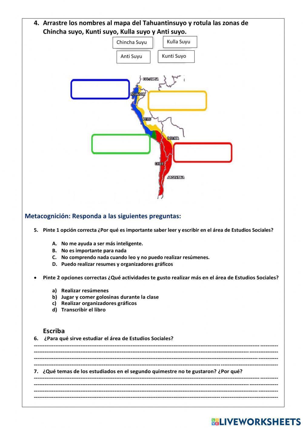 Examen  2do quimestre