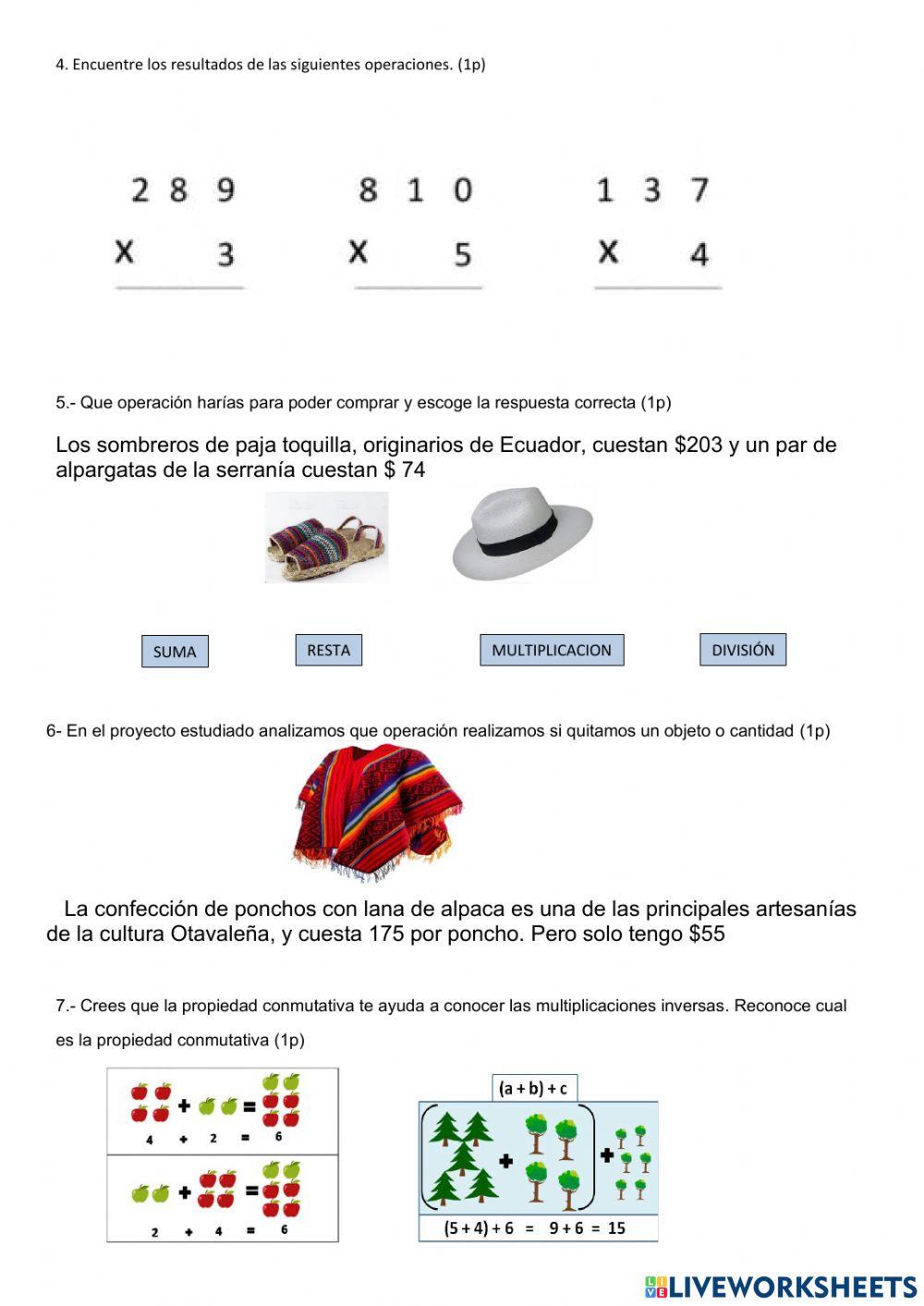 Examen de matematica