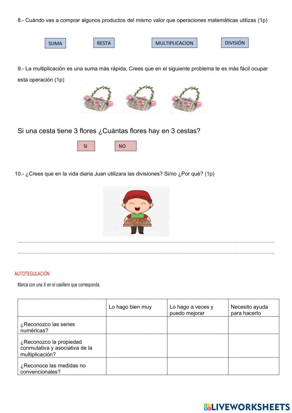 Examen de matematica