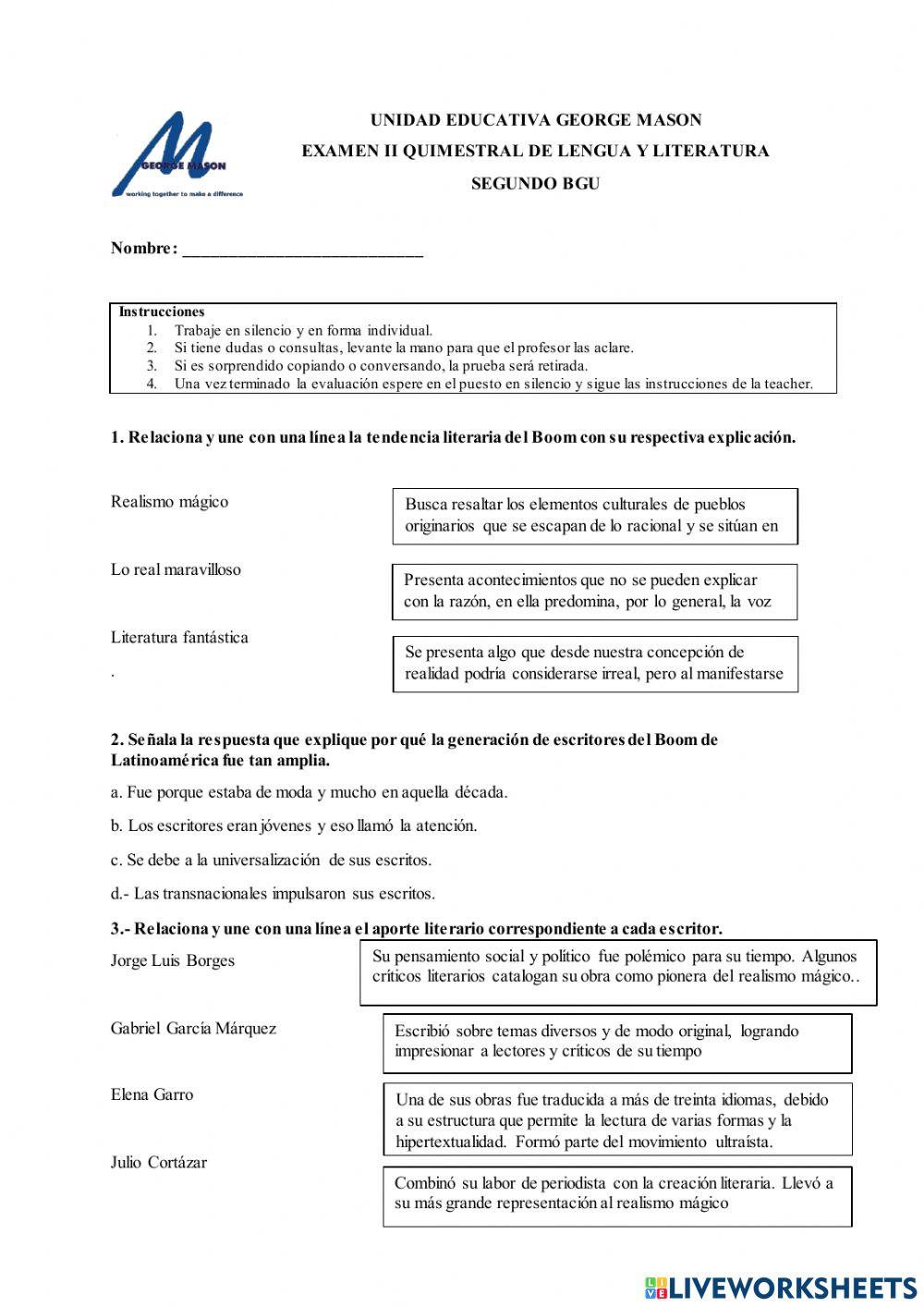 Examen quimestre ii