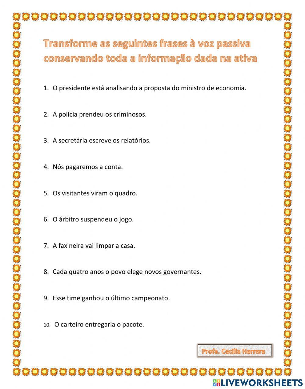 Voz Passiva 1