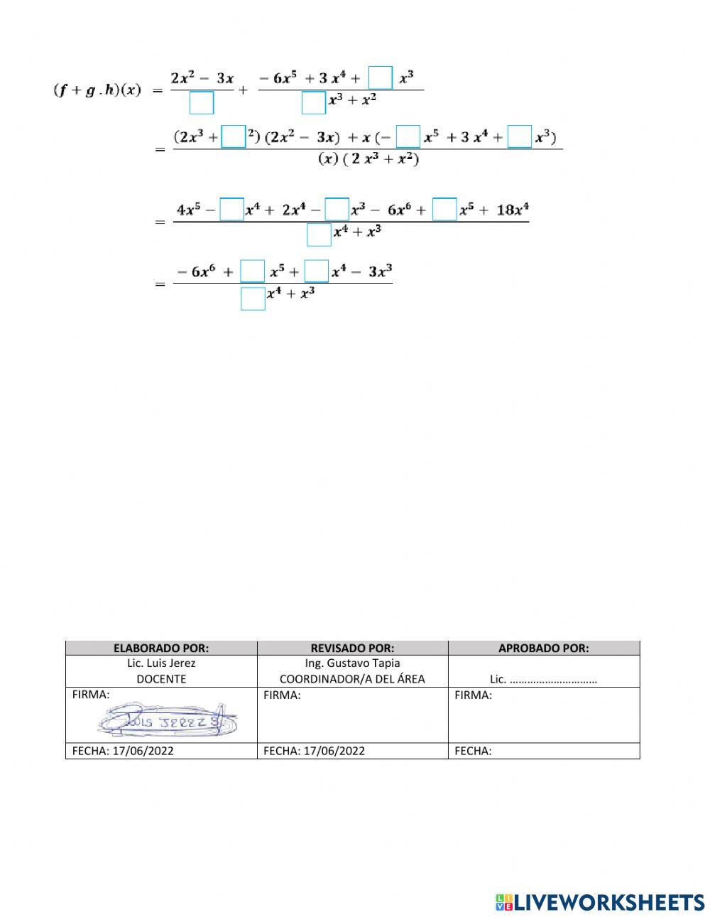 Examen 2 quimestre 1 bgu