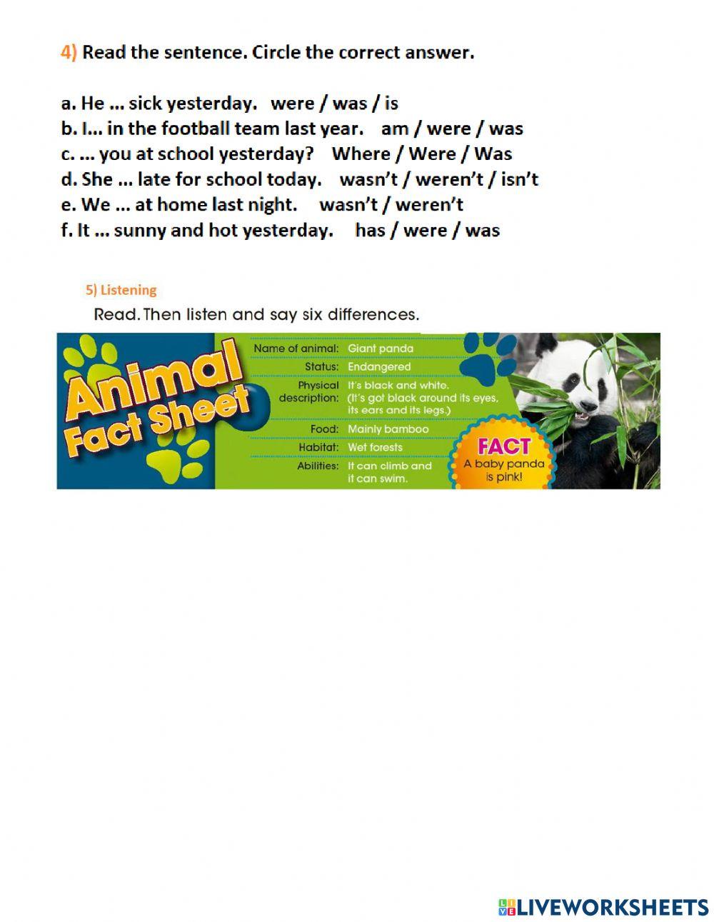 Kids 4 test units 3 and 4 