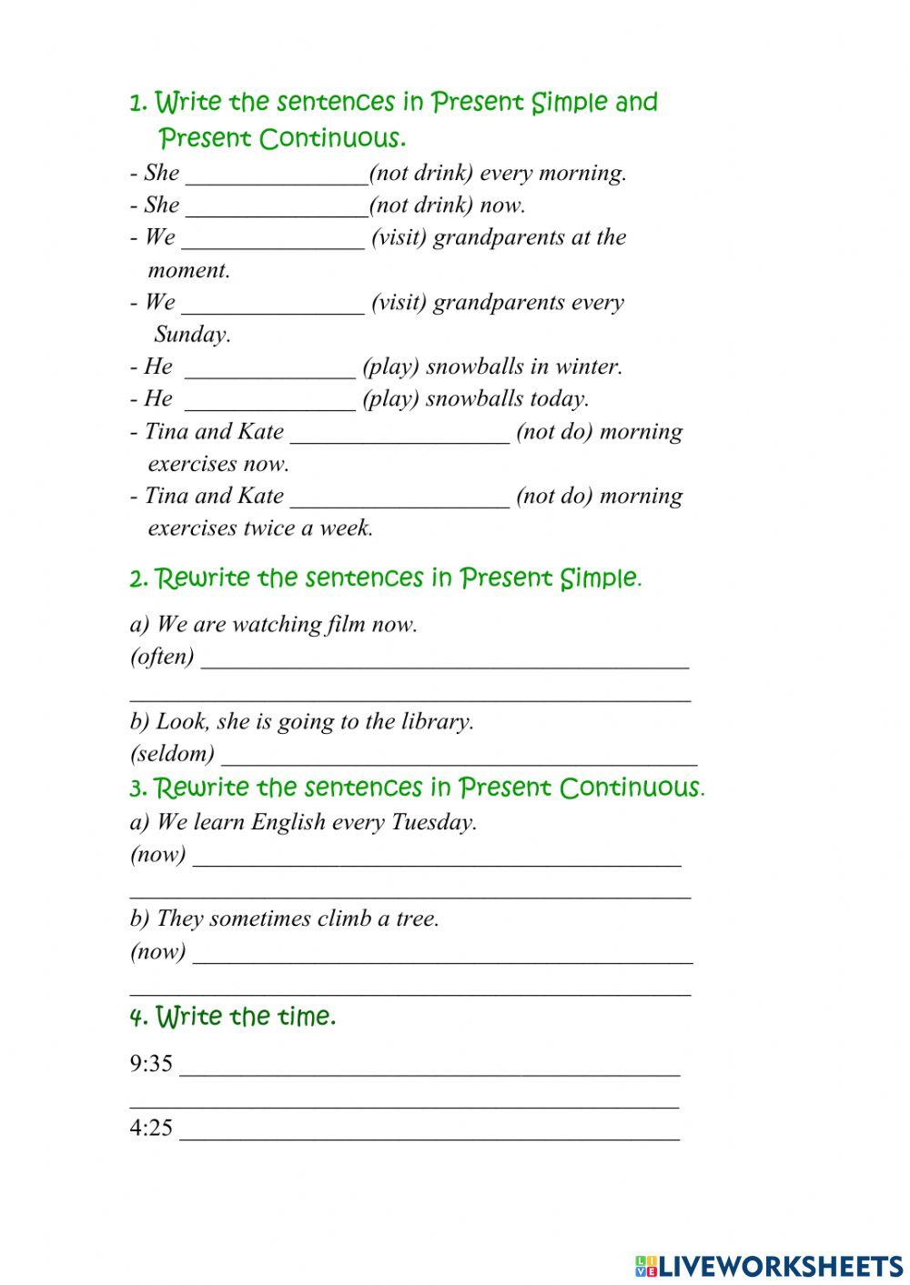 Green 2 worksheet 23