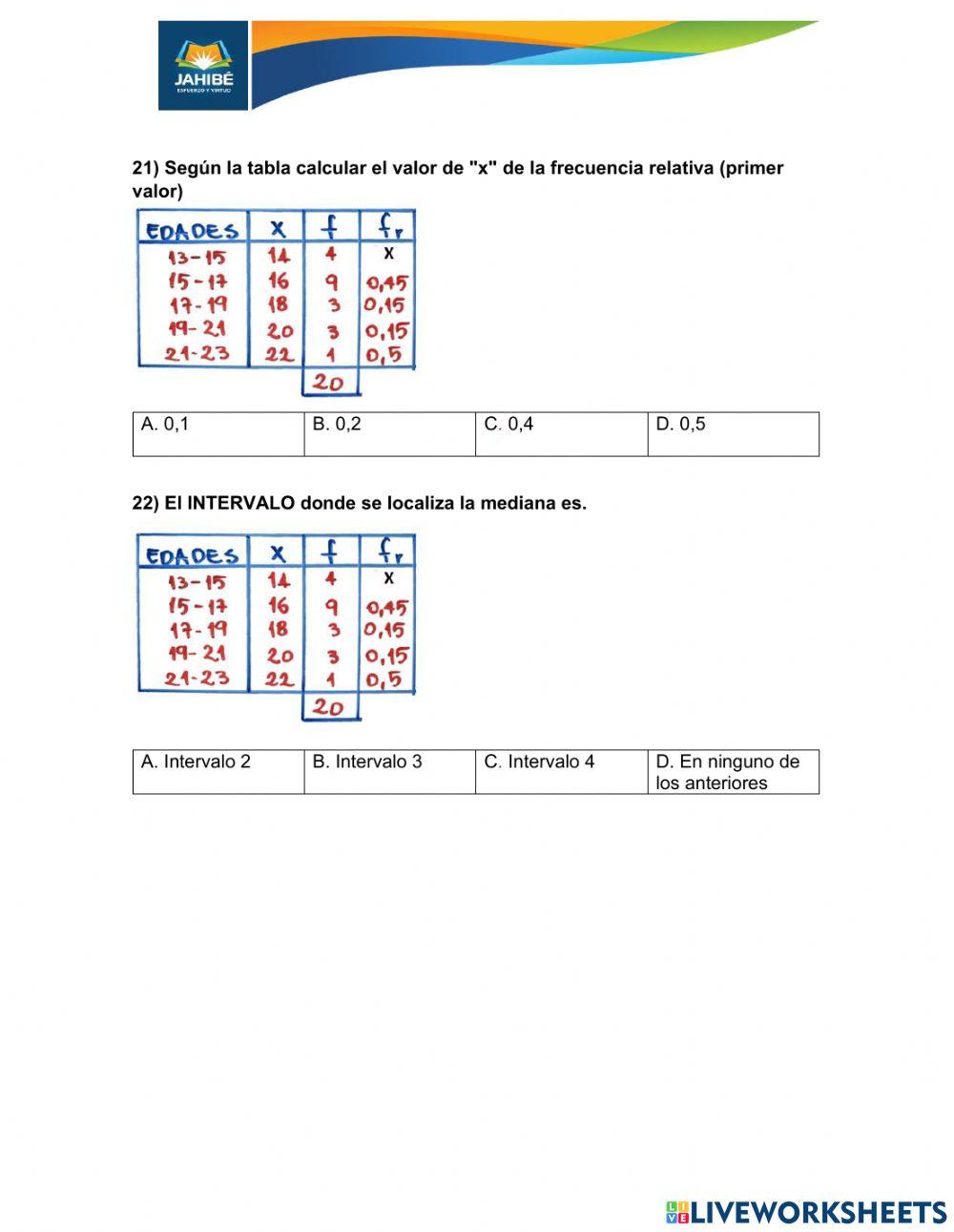 Examen quimestral 9no