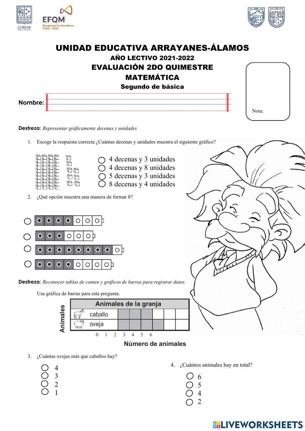 Quimestre 2 Matemática