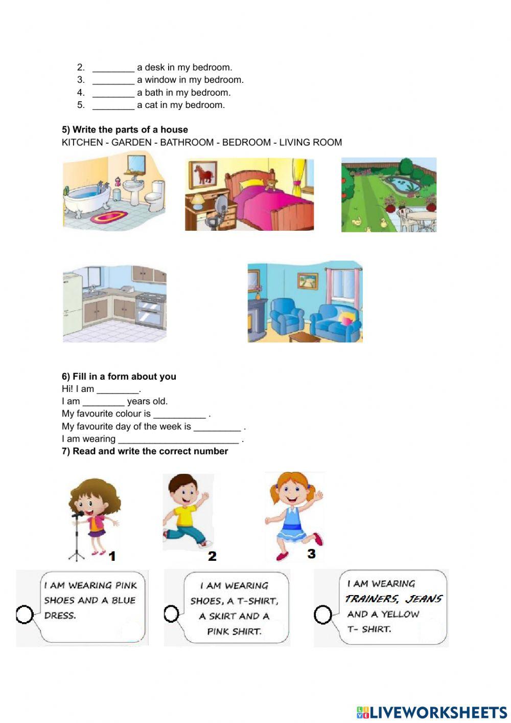 Junior 1st term assessment
