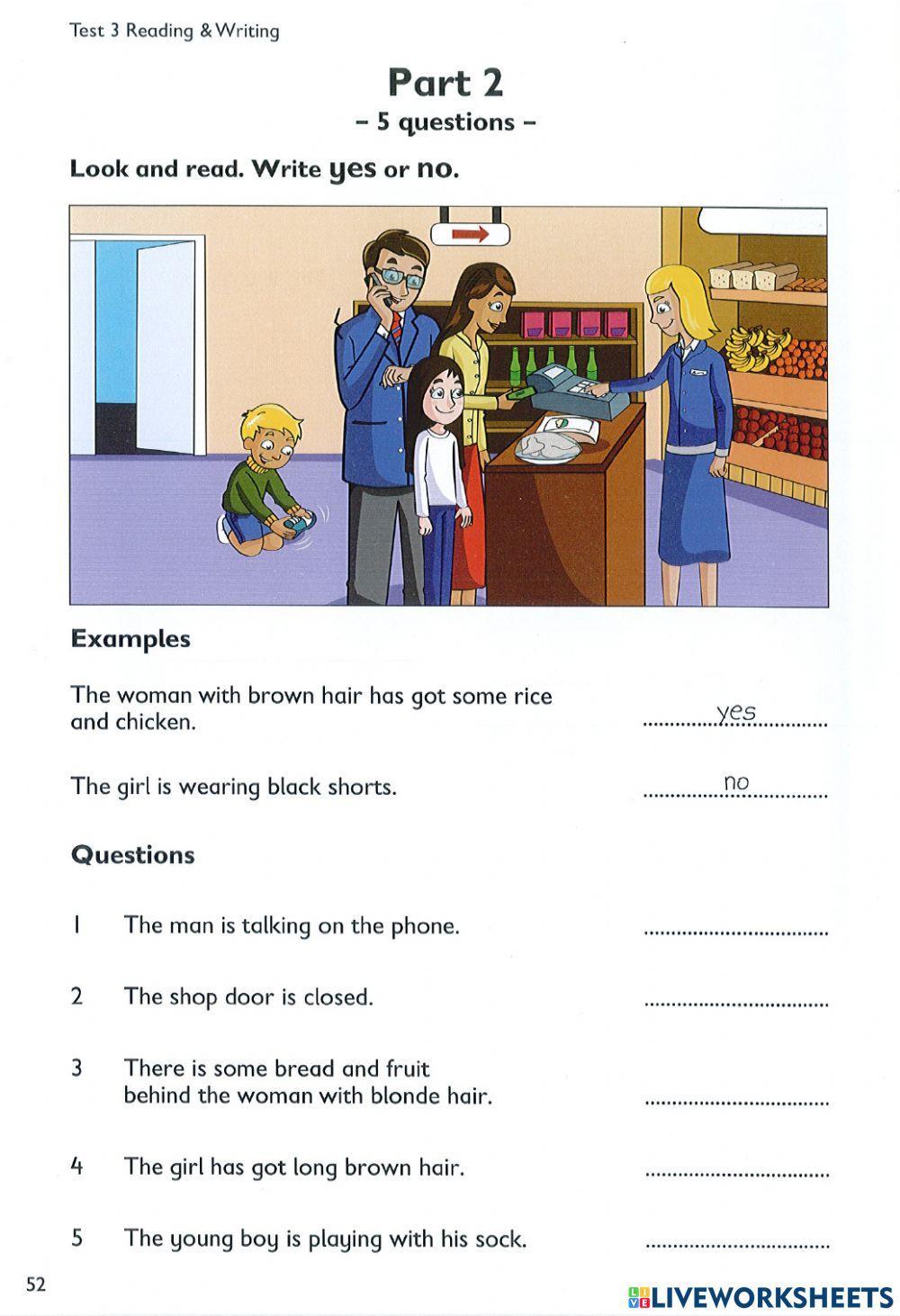 Pre a1 starters reading