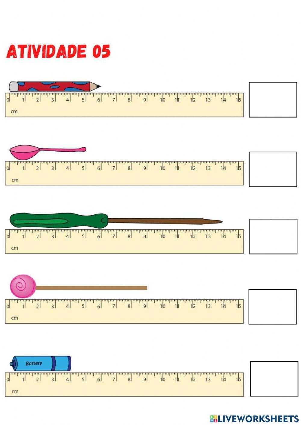 Medidas de comprimento