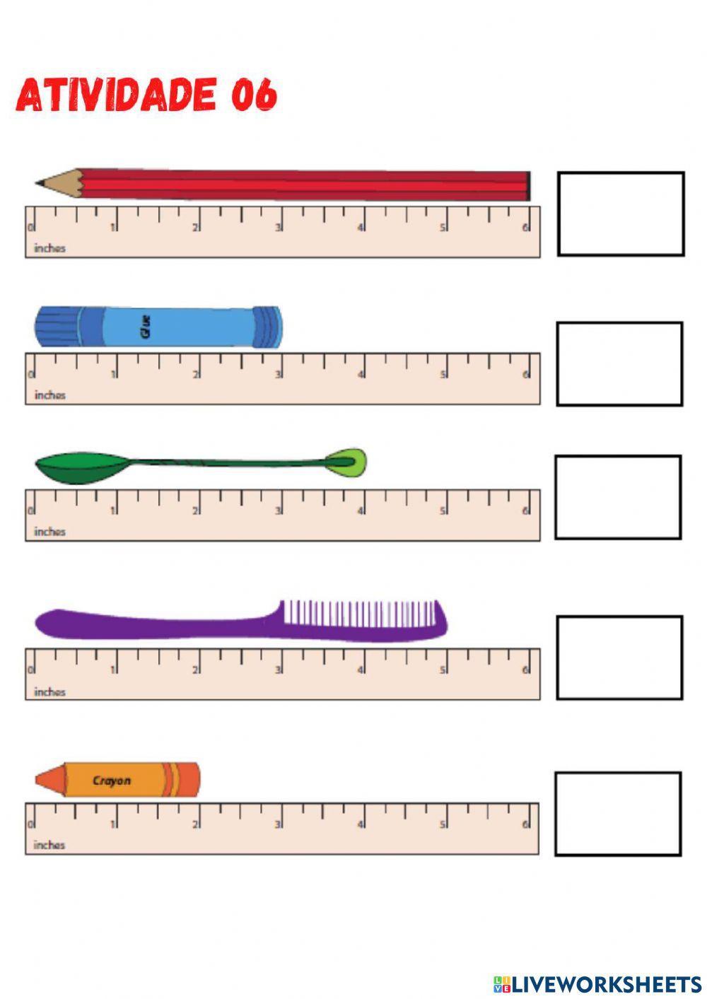 Medidas de comprimento