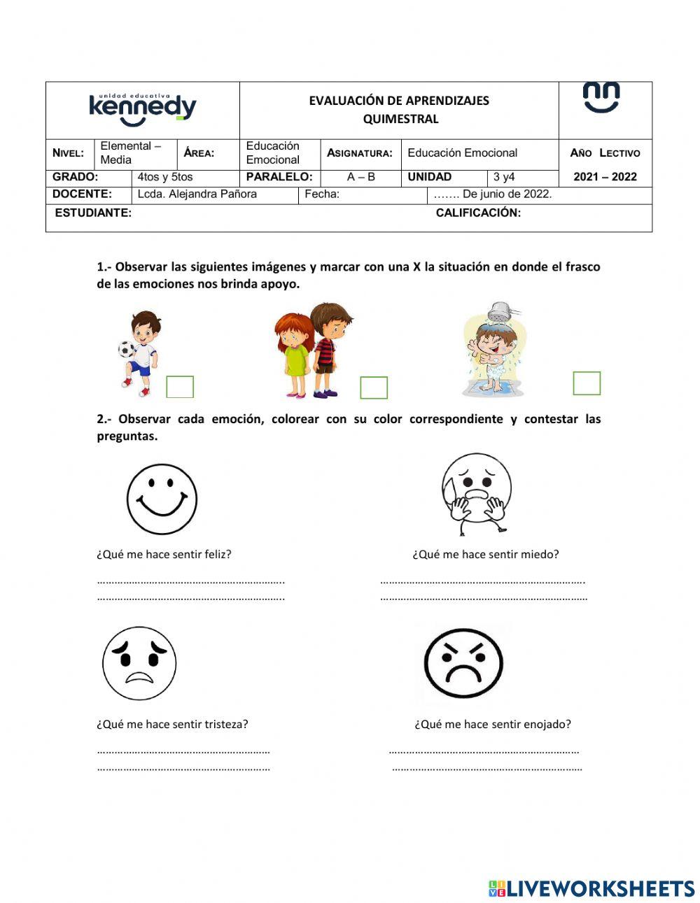 UE Kennedy - Educación Emocional