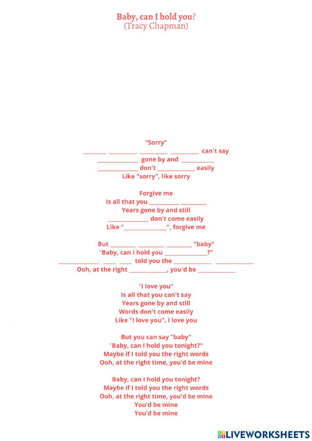 baby-can-i-hold-you-interactive-worksheet-live-worksheets