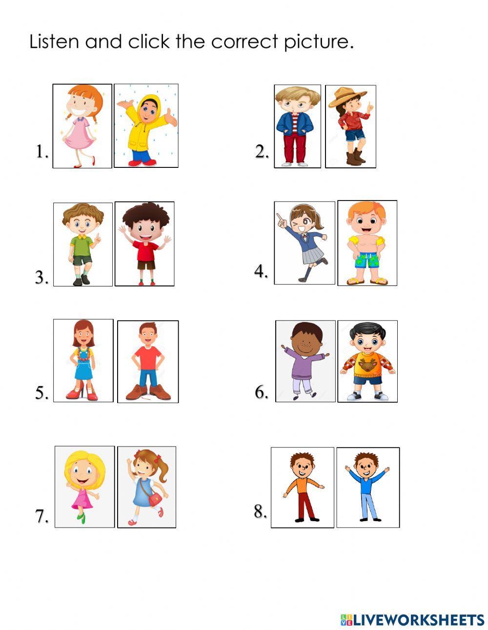 What are they wearing?