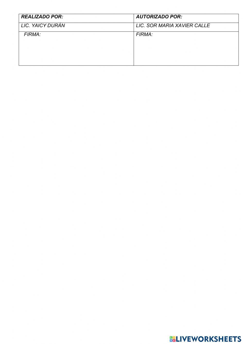 Examen quimestral del matematica