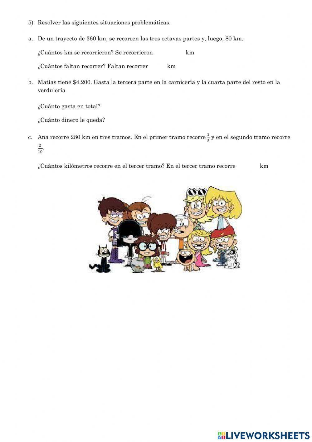 Parte de una cantidad