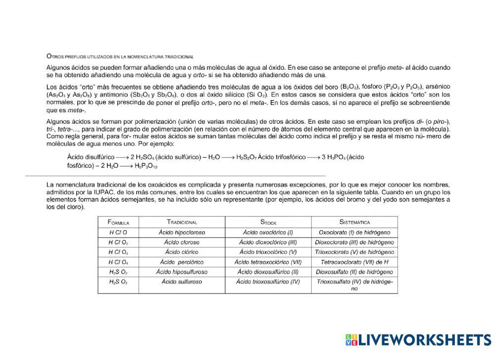 Clase Interactiva oxácidos