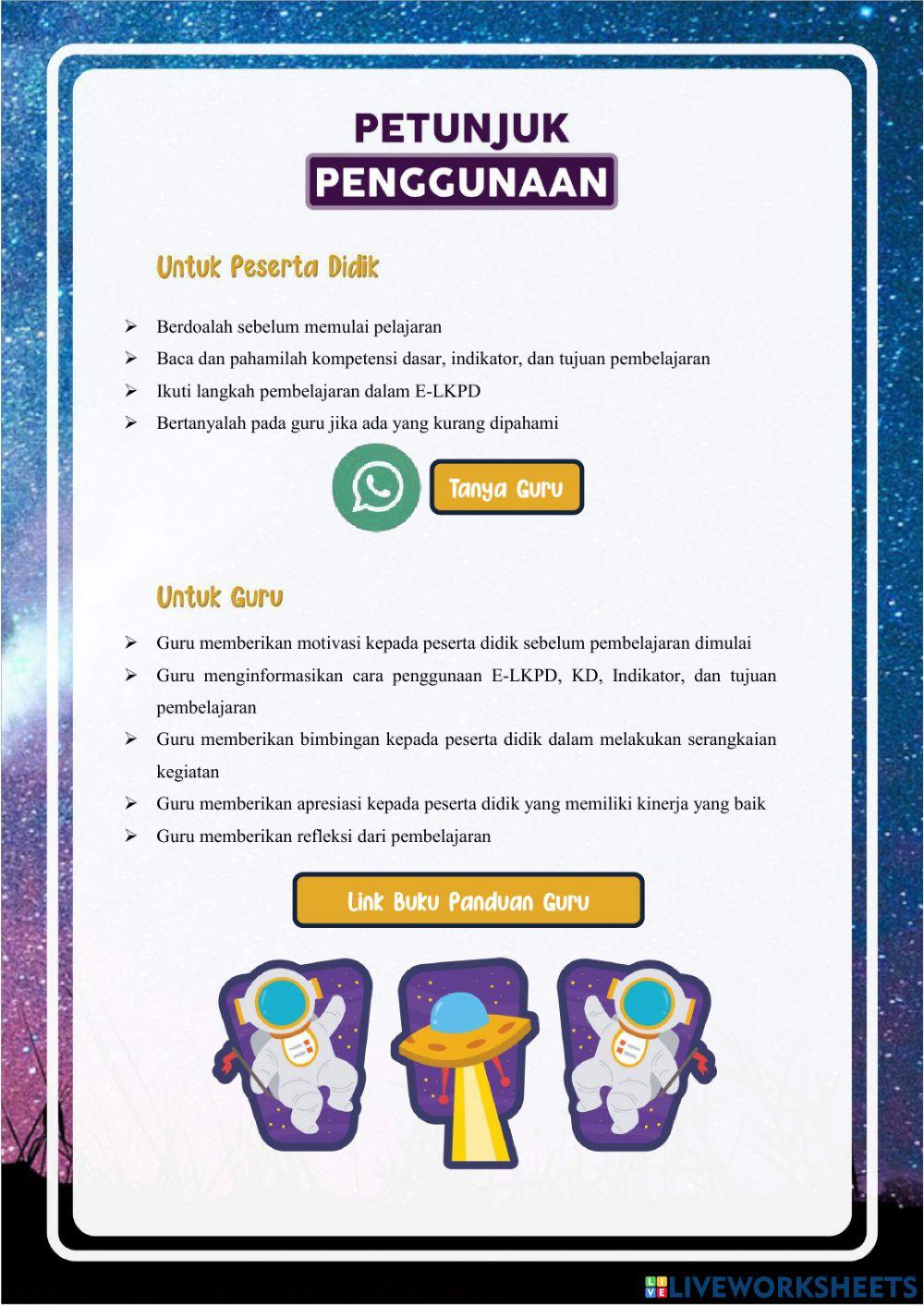 JELAJAH ANGKASA - Kegiatan 1