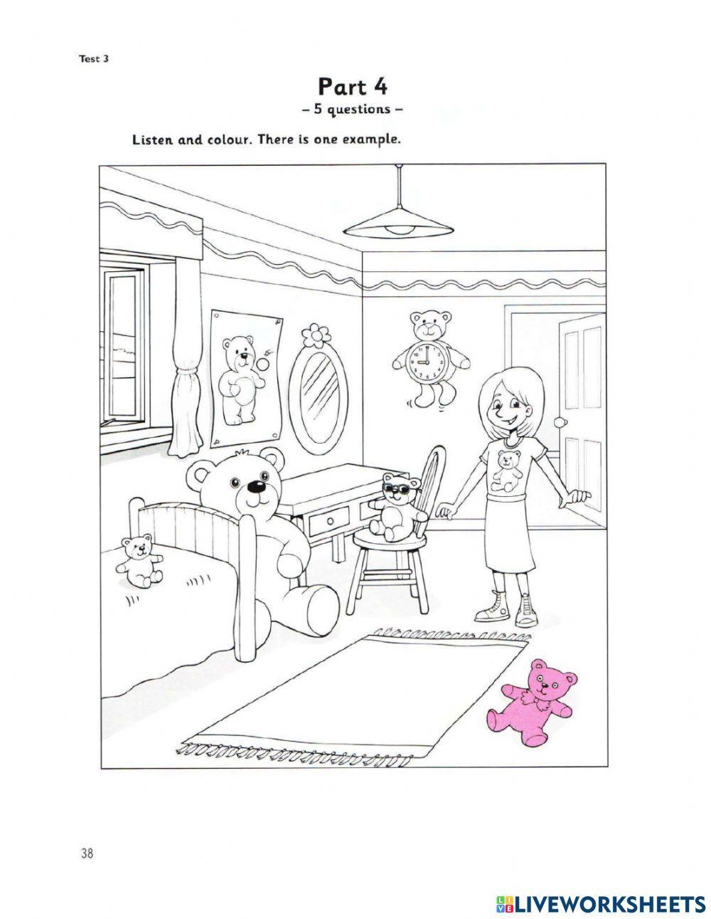 Starter 2 (2018) - Test 3 - Listening