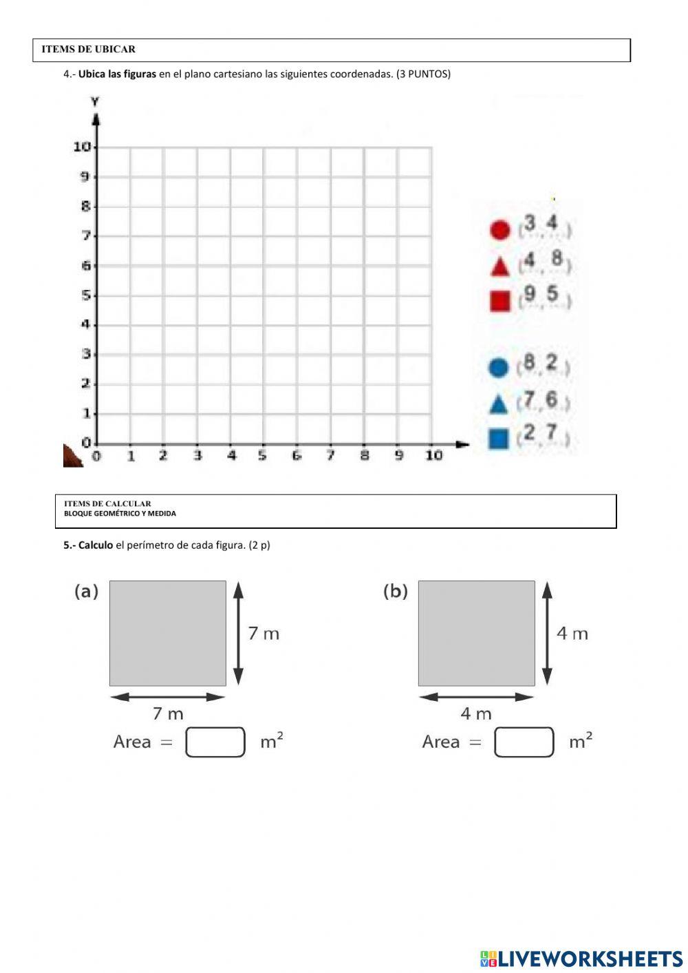 MATEMATICA  Evaluación metacognición IIQ