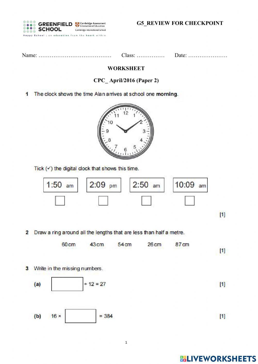 Week 3 Maths Homework Worksheet Live Worksheets Week 3 Maths Homework Worksheet Live Worksheets