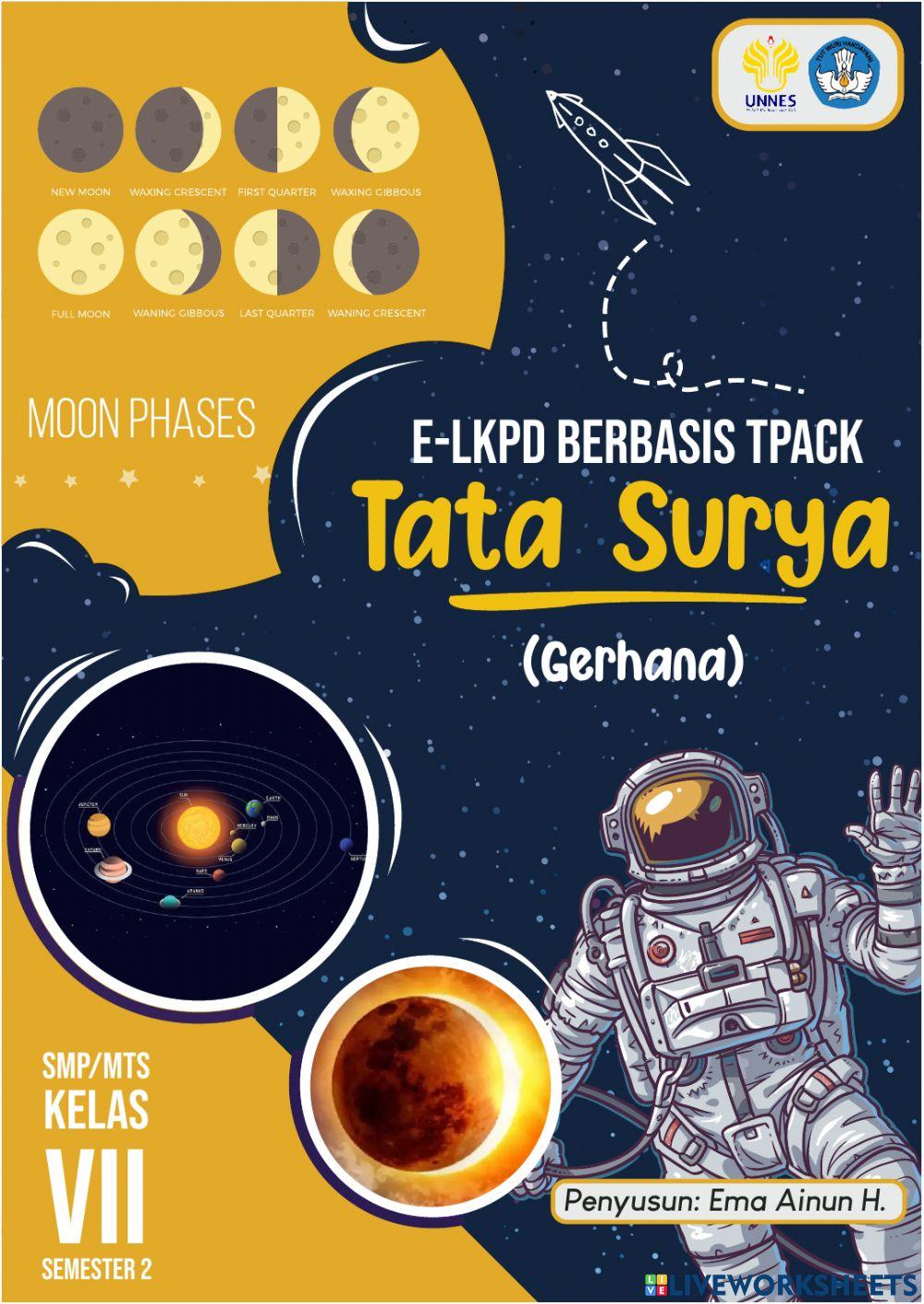 Gerhana - Kegiatan 3