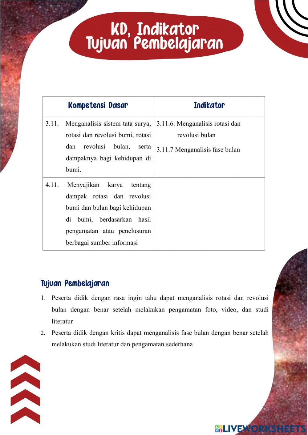 FASE BULAN - Kegiatan 2