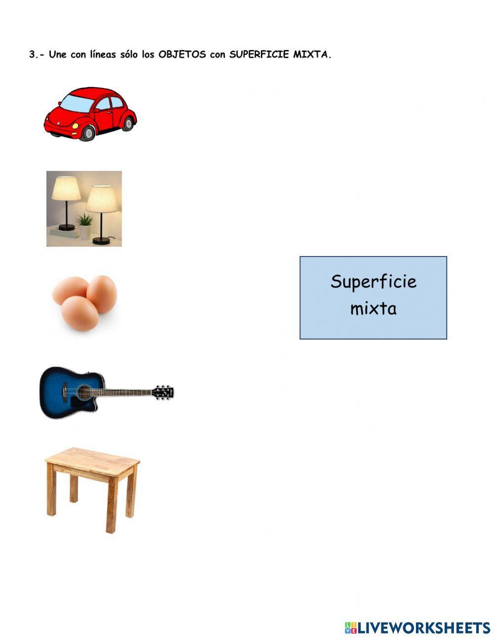 Tipos de superficies