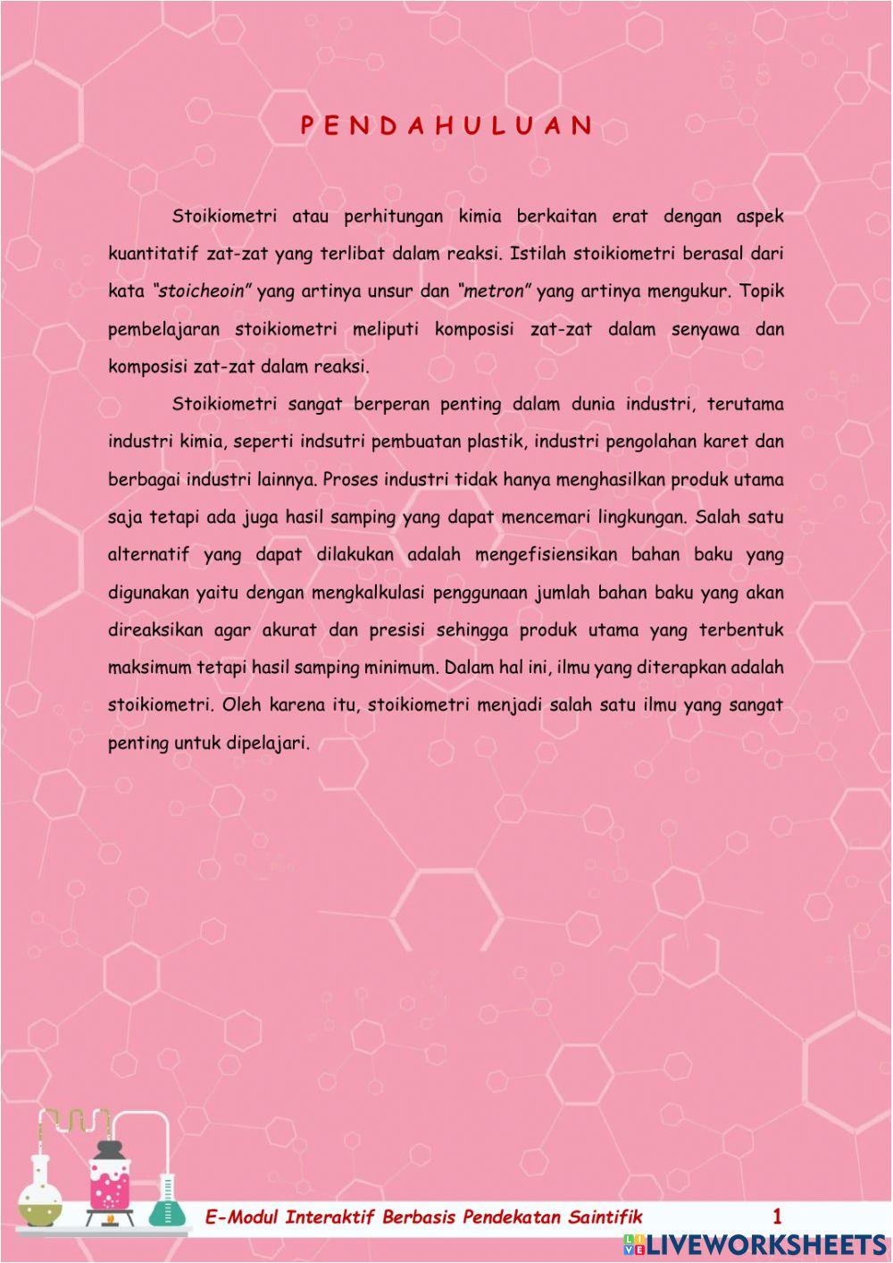 Stoikiometri Bagian 1